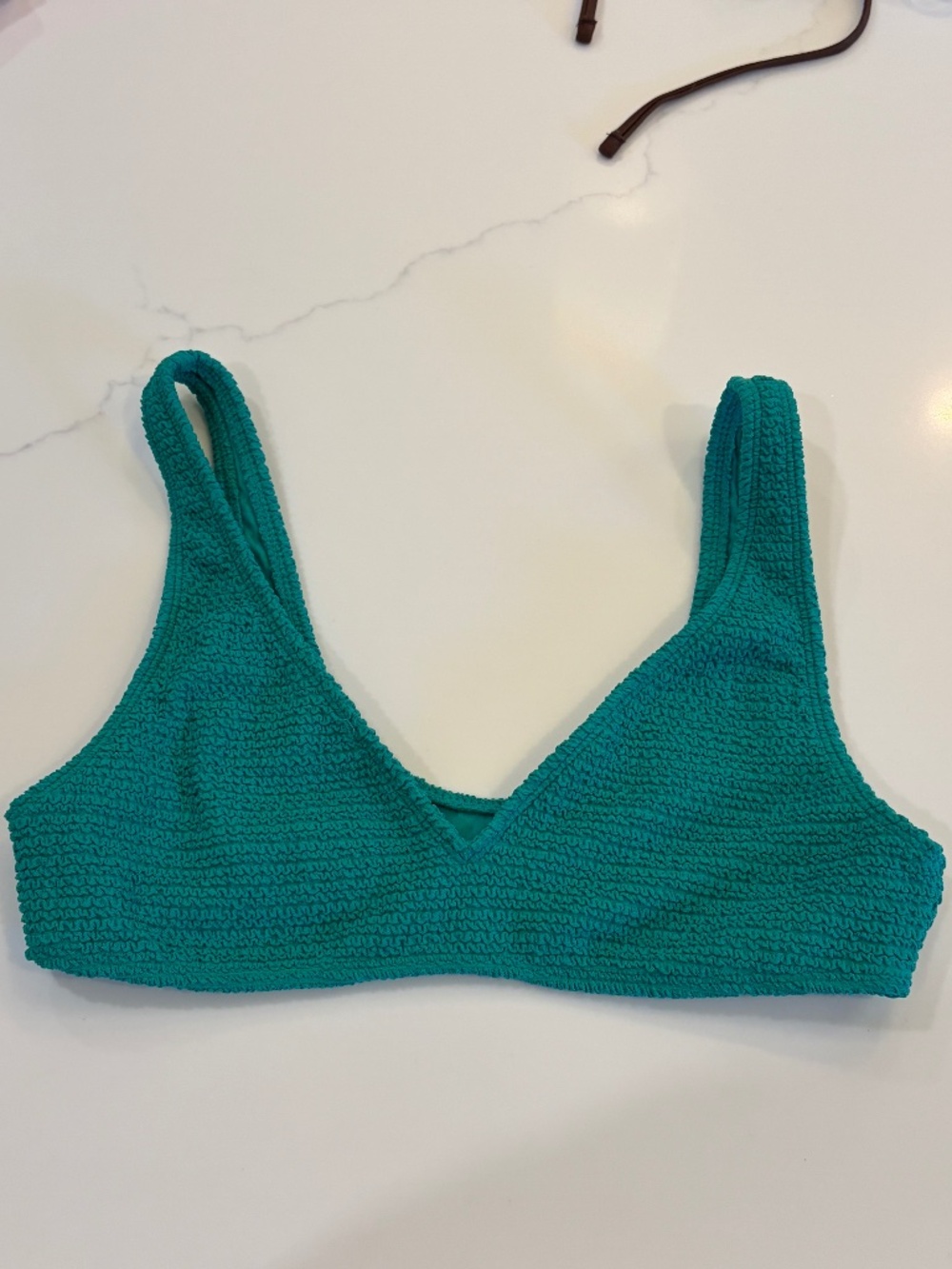 LA Hearts by Pacsun Swim Green Terry Ribbed